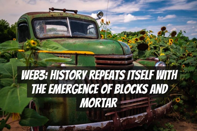 Web3: History Repeats Itself with the Emergence of Blocks and Mortar