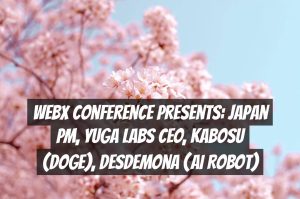 WebX Conference Presents: Japan PM, Yuga Labs CEO, Kabosu (Doge), Desdemona (AI Robot)