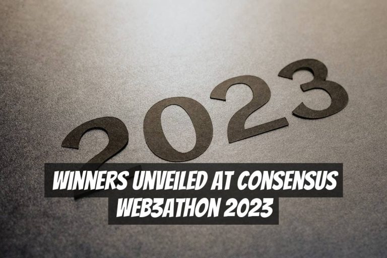 Winners Unveiled at Consensus Web3athon 2023