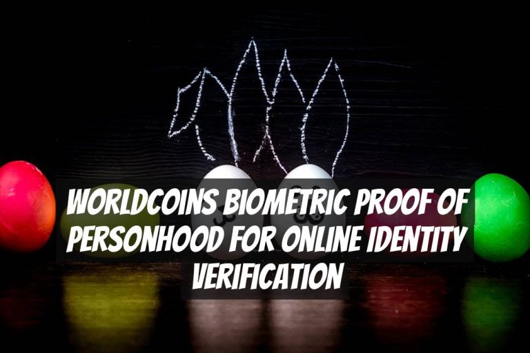 Worldcoins Biometric Proof of Personhood for Online Identity Verification