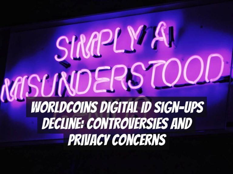 Worldcoins Digital ID Sign-Ups Decline: Controversies and Privacy Concerns