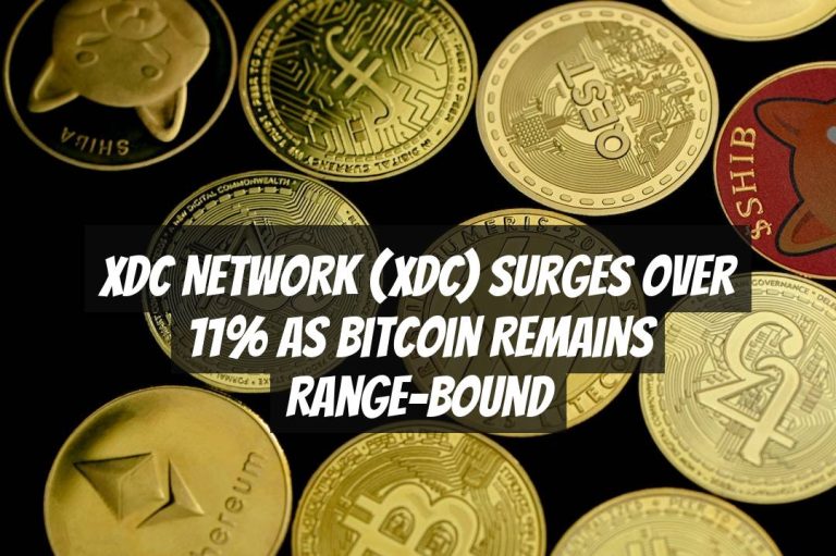 XDC Network (XDC) Surges Over 11% as Bitcoin Remains Range-Bound